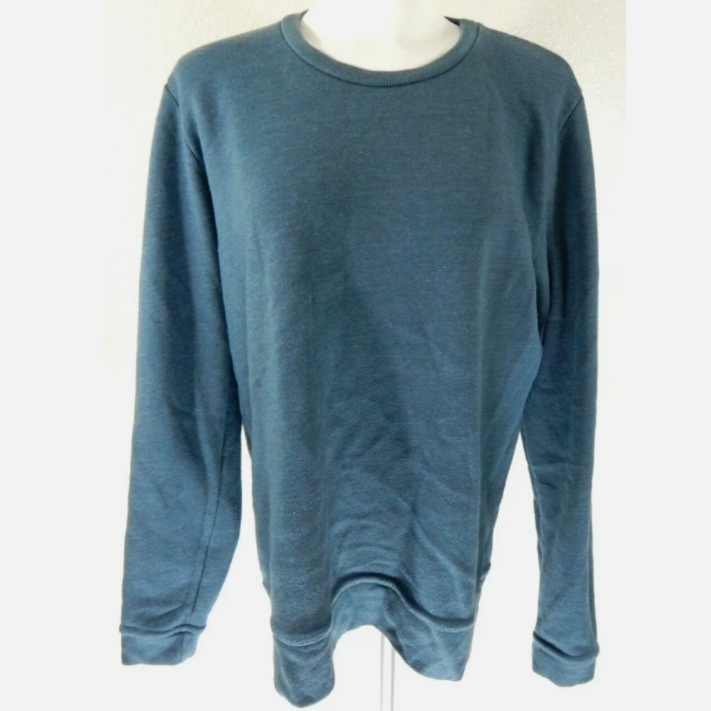 Marine Layer Blue‎ Crew Neck Sweatshirt